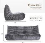 Bean Bag Chair, 3 Seater Fireside Chair, Giant Bean Bag Chairs - Image 3