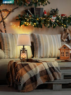 LEDIARY 18.72" LED Vintage Lantern Flickering Flame Table Lamps - Image 4
