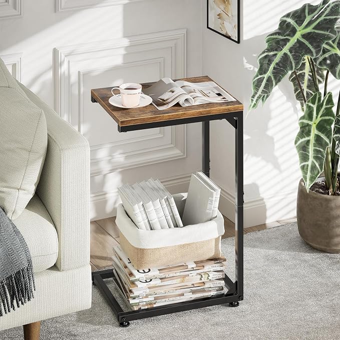 Simple Trending C Shaped End Table, TV Tray - Image 7