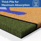Barnyard Designs Natural Coco Coir Non-Slip Doormat | Heavy-Duty Welcome Mat - Image 7