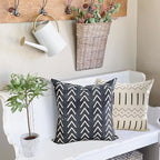 YCOLL Pillow Covers 16x16 Set of 4, Modern Sofa Throw Pillow Cover, Decorative - Image 3