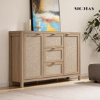 SICOTAS 52" Larger Sideboard Buffet Coffee Bar Cabinet - Image 7