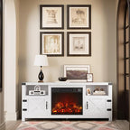 JUMMICO Fireplace TV Stand - Image 2