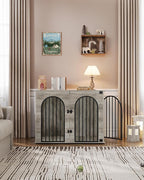Hzuaneri 43.3" Wooden Dog Crate Furniture, Indoor Dog Kennel Dogs Cage - Image 8