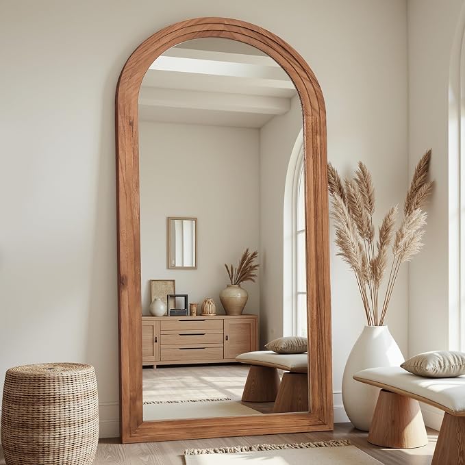 Full Length Mirror, Oversized Stand Up Mirrors Large Wall Mirrors, Wall Mounted - Image 3