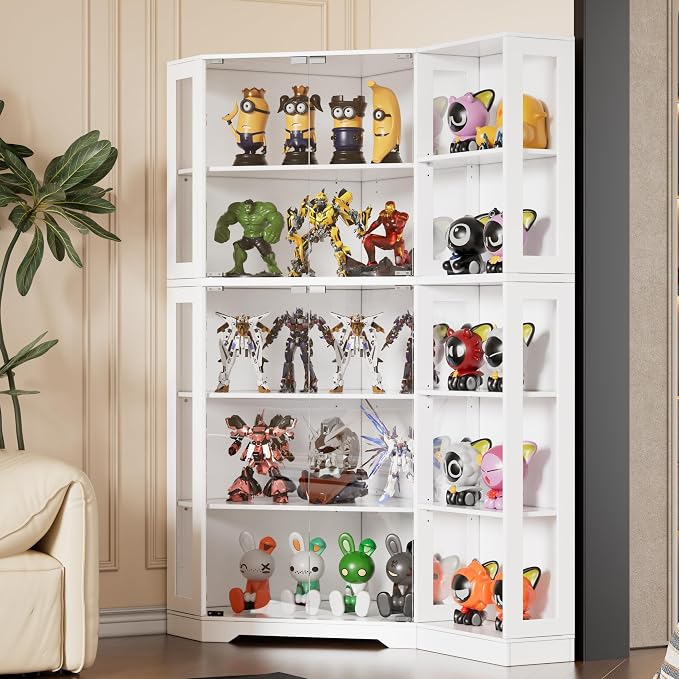 PAKASEPT Corner Display Curio Cabinet - Image 6