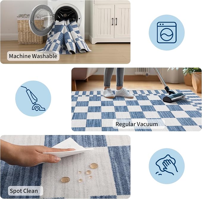 GarveeHome 2x6 Kitchen Runner Rug Non Slip Washable Runner Rug - Image 7