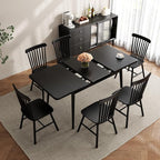 Muwuele Solid Wood Extendable Dining Table - Image 9