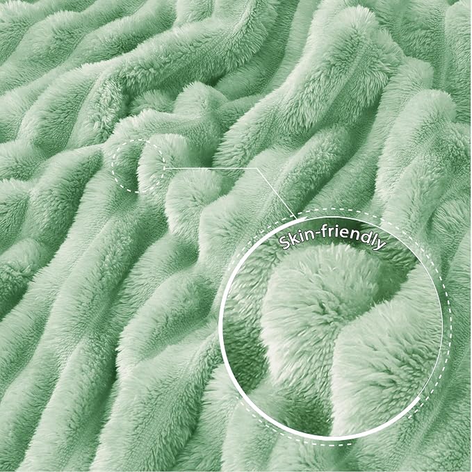 Exclusivo Mezcla Striped Twin Size Fleece Blanket - Image 5