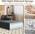 95" Cloud Sectional Couch U-Shaped Chaise - Image 3