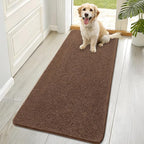 OLANLY Dog Door Mat for Muddy Paws 70x32, Super Absorbent Chenille Mud Mat | by OLANLY