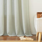 RYB HOME Light Filtering Linen Sheer Curtains 72 inch Long - Image 6