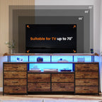 BTHFST 12 Drawers TV Stand Dresser - Image 2