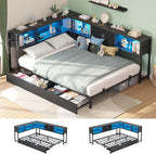 Hasuit Full Corner Bed Frame by Hasuit