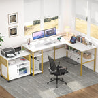 Unikito Reversible L Shaped Desk - Image 2
