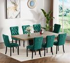 Henf 9 Pieces Extendable Dining Table Set by Henf