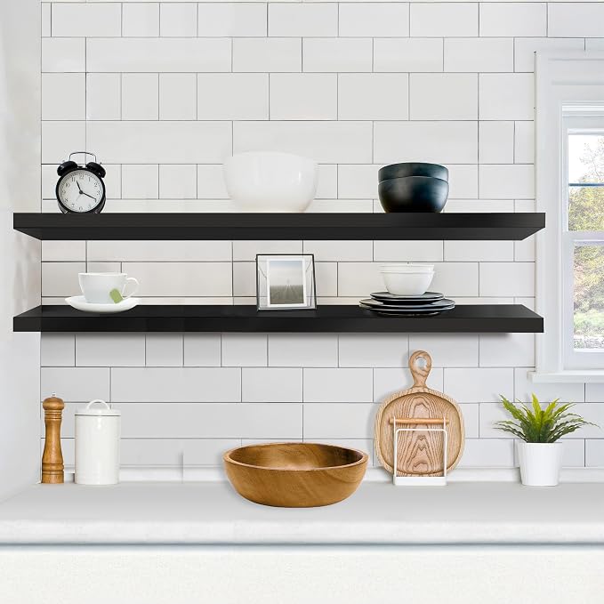 Sorbus Floating Shelves for Wall - Image 2
