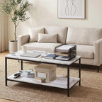 ZenStyle Industrial Coffee Table - Image 5