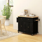 HOMCOM Kitchen Island Cart - Image 2