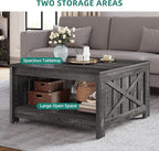 YITAHOME Coffee Tables Farmhouse Coffee Table - Image 3