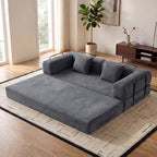 ZEIINPA Comfy Convertible Folding Mattress Couch, Floor Sofa Bed by ZEIINPA