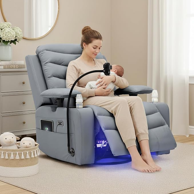 Olela Nursery Glider Recliner Chair - Image 9