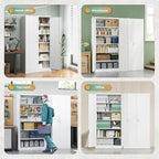Letaya Metal Storage Cabinet - Image 6