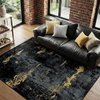 RELEANY Washable 9'x12' Abstract Area Rug - Image 8