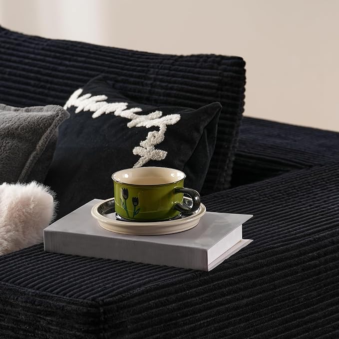 ovios 104" Cloud Boneless Couch - Image 8