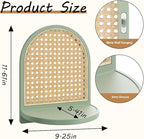 Arched Rattan Wall Shelf - Image 3