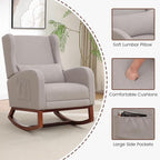 Nursery Rocking Chair，Rocking Chair - Image 5
