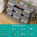 VASICAR Dresser for Bedroom - Image 5
