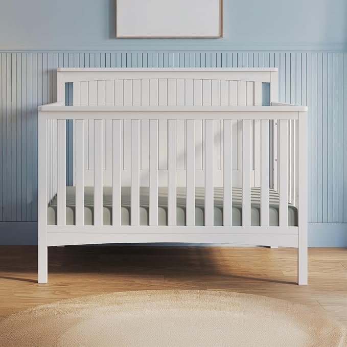 Child Craft Scout 4-in-1 Convertible Baby Crib Nursery Furniture Set - Image 2