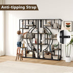 LGHM Industrial 5-Tier Bookshelf - Image 7