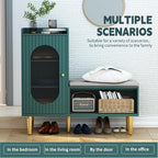 HLR Storage Bench Set of 2, L-Shaped Storage Cabinet - Image 3