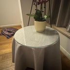 12" Round Tempered Glass Table Top - Image 2