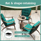 Outdoor Chair Cushion, High Back Soft Seat Pad - Image 7