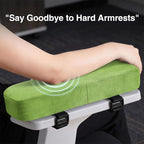 Smiry Ergonomic Office Chair Armrest Pads, Memory Foam Arm Rest Covers - Image 4