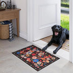 Black Brown Entry Rug Small Door Mat 24x17 Inch - Image 5