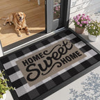 LUMI Outside Welcome Door Mat 32x47, Non-Slip Durable Rubber Easy Clean | Sweet by LUMI