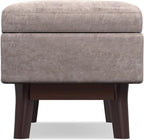 SIMPLIHOME Owen Rectangular Storage Ottoman - Image 12
