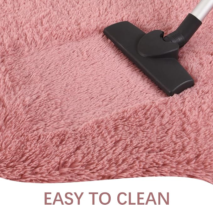 Chicrug Soft Runner Rug for Bedroom Living Room Plush Fluffy Rug 2x10 | Shag - Image 5