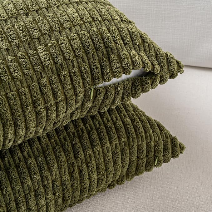Fancy Homi 4 Packs Decorative Throw Pillow Covers - Image 3