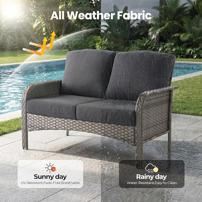 Weaxty 8 Pieces Outdoor Patio Furniture Sets - Image 7