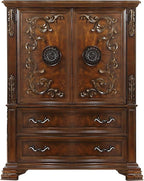 First of a Kind Santa Monica Traditional 5 Piece King Bedroom Set - Image 6