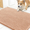 OLANLY Dog Door Mat for Muddy Paws 30x17, Super Absorbent Chenille Mud Mat | by OLANLY