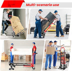 4-in-1 Hand Trucks Dolly 1000 LBS Stair Climbing Cart, Heavy Duty Industrial - Image 6