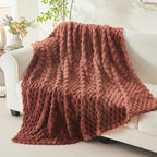 NEWCOSPLAY Fleece Clouds Cozy Twin Blanket - Image 3