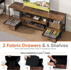 DUMOS 63 inch TV Stand, Entertainment Center - Image 5