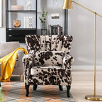 Cow Print Accent Chairs Set of 2 - Image 2